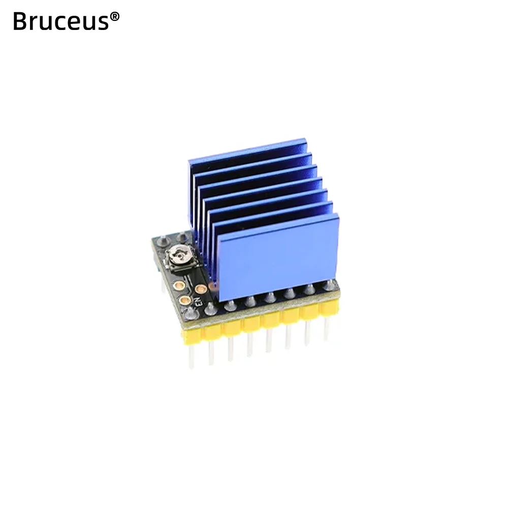 

TMC2209 V2.0 Stepper Motor Driver, 256 Subdivision Silent Module, 2A UART/STEP/DIR, Heatsink Included, for 3D Printer Parts