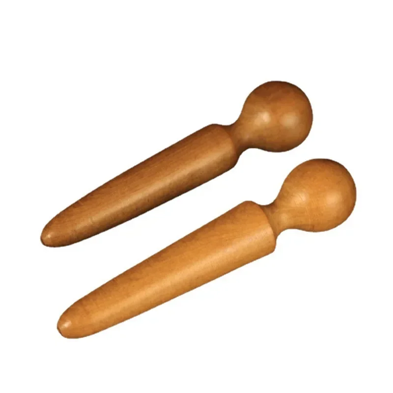 1PC Fragrant Wood Massager Acupressure Massage Stick Trigger Point Relast Tools For Body Foot Good Health Long Life