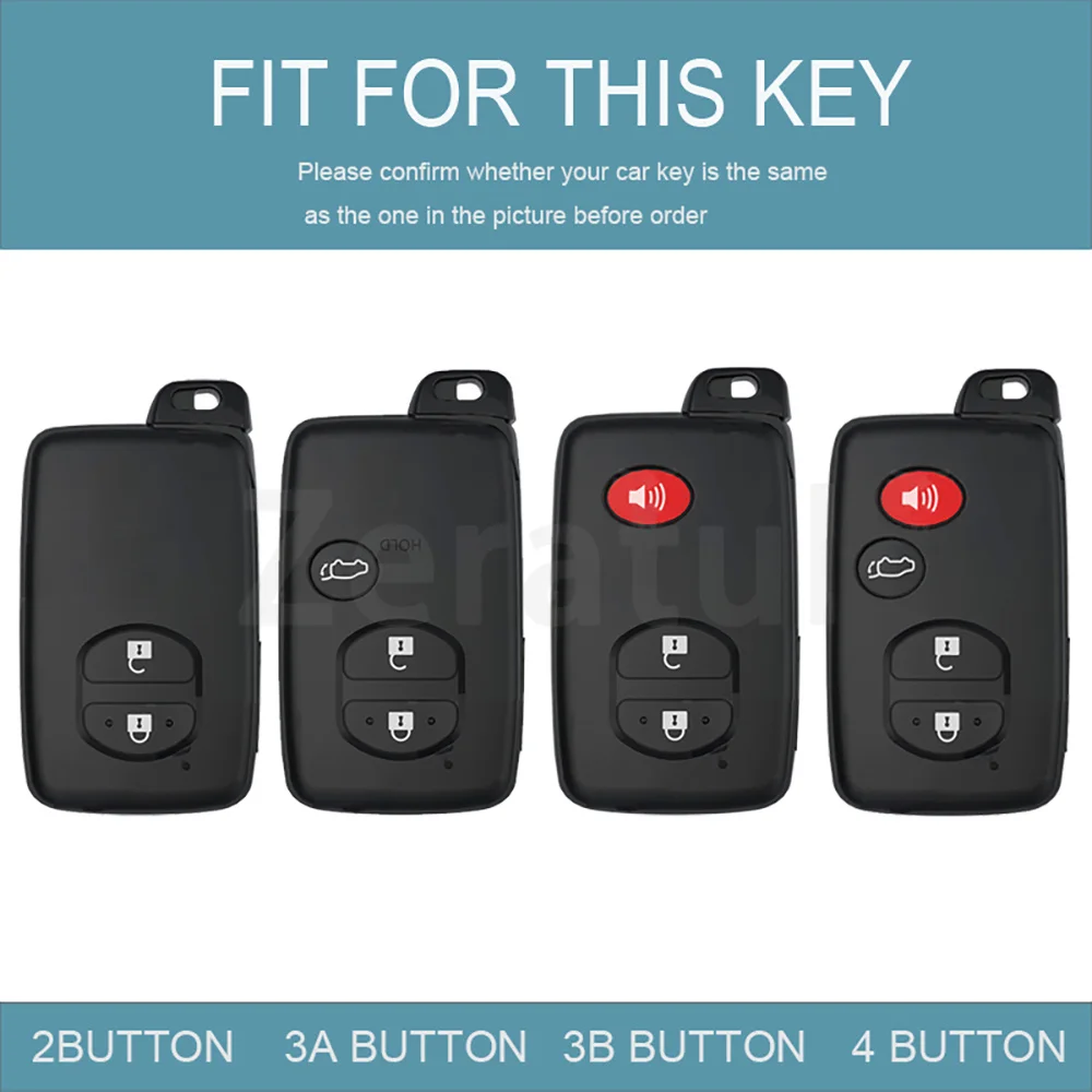 2/3/4 Button TPU Shell Fob For Toyota Camry Prius Land Cruiser Prado 150 Crown For Subaru Foreste XV Car Remote Key Case Cover