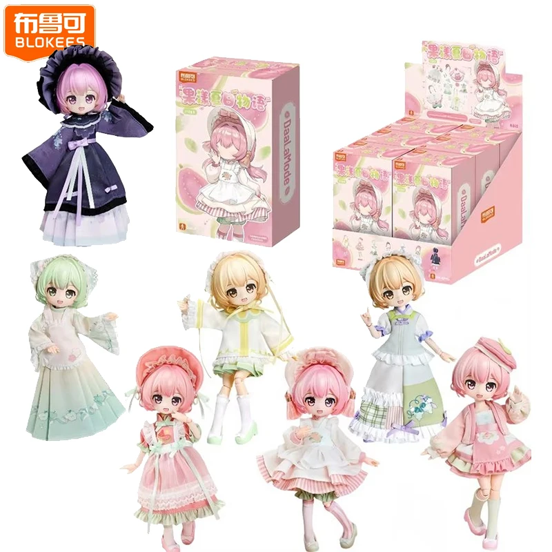 Original BLOKEES DaaLaMode Summer Fruit Story Dress-Up Series 1/12 Doll Clothes Blind Box Vol.1 Collect Figures Clothes Gift