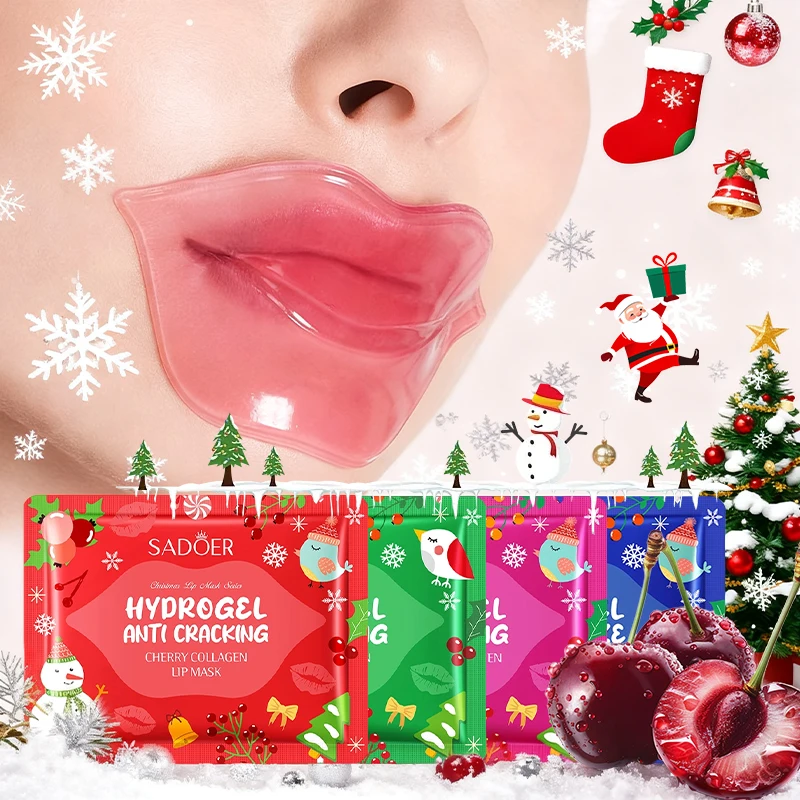 10Pcs Lip Mask Hydrating Repair Remove Lines Blemishes Lighten Lip Line Collagen Gel Mask Lip Color Skin Care Product Deep Hydra