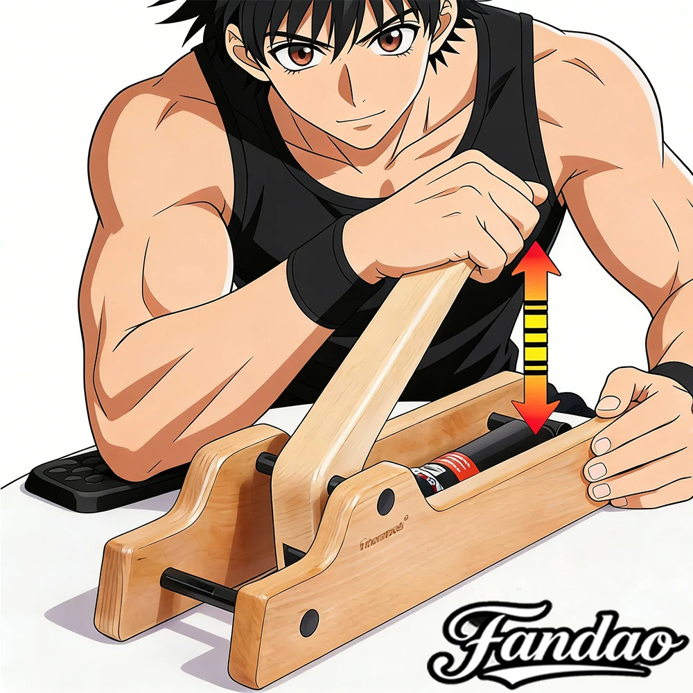 

FANDAO Arm Wrestling Training Equipment Wooden Forearm Strengthener Adjustable Arm Trainer for Professional & Non-Professional
