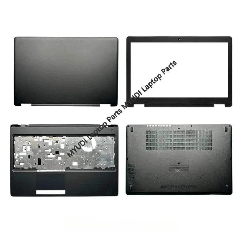 新しいデル-latitude-5590-e5590-ブラック-ノートパソコン-lcd-バックカバー-スクリーン-リアリッド-フロントベゼル-パームレストカバー-ボトムケース-ベースシェル