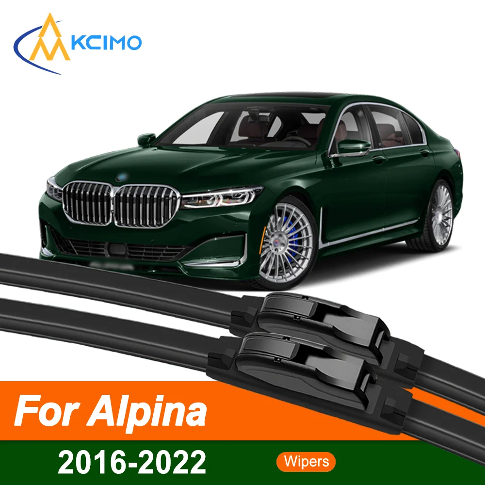 

Durable Silent Front Wiper Blades for Alpina B7 G12 2016–2022 2017 2018 2019 2021 2022 Car Windscreen Windshield Accessories