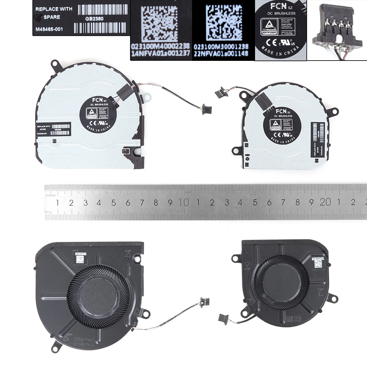 Laptop Cooling Fan for HP 15M-EU 15M-ES 15T-ES 15Z-EU 15-EU/ES W149 W150