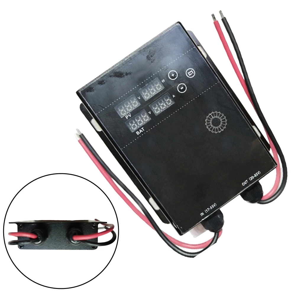 600W MPPT Solar Boost Controller for Electric Bike and Off-Grid Solar Applications 24V 36V 48V 60V 72V Support