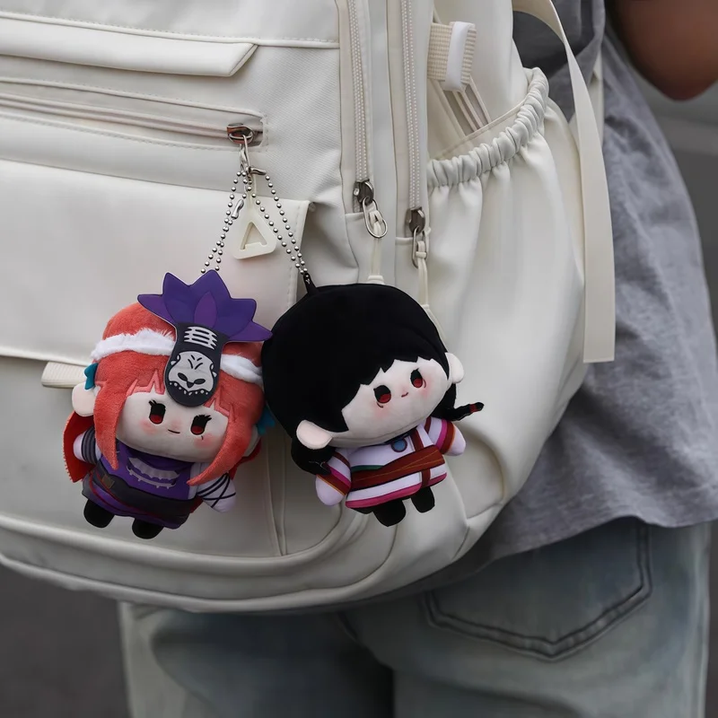 Pingente de pelúcia pintura genuína vilões artes marciais mundo li xingyun ji ruxue dedo fantoche boneca animal de pelúcia presente de natal