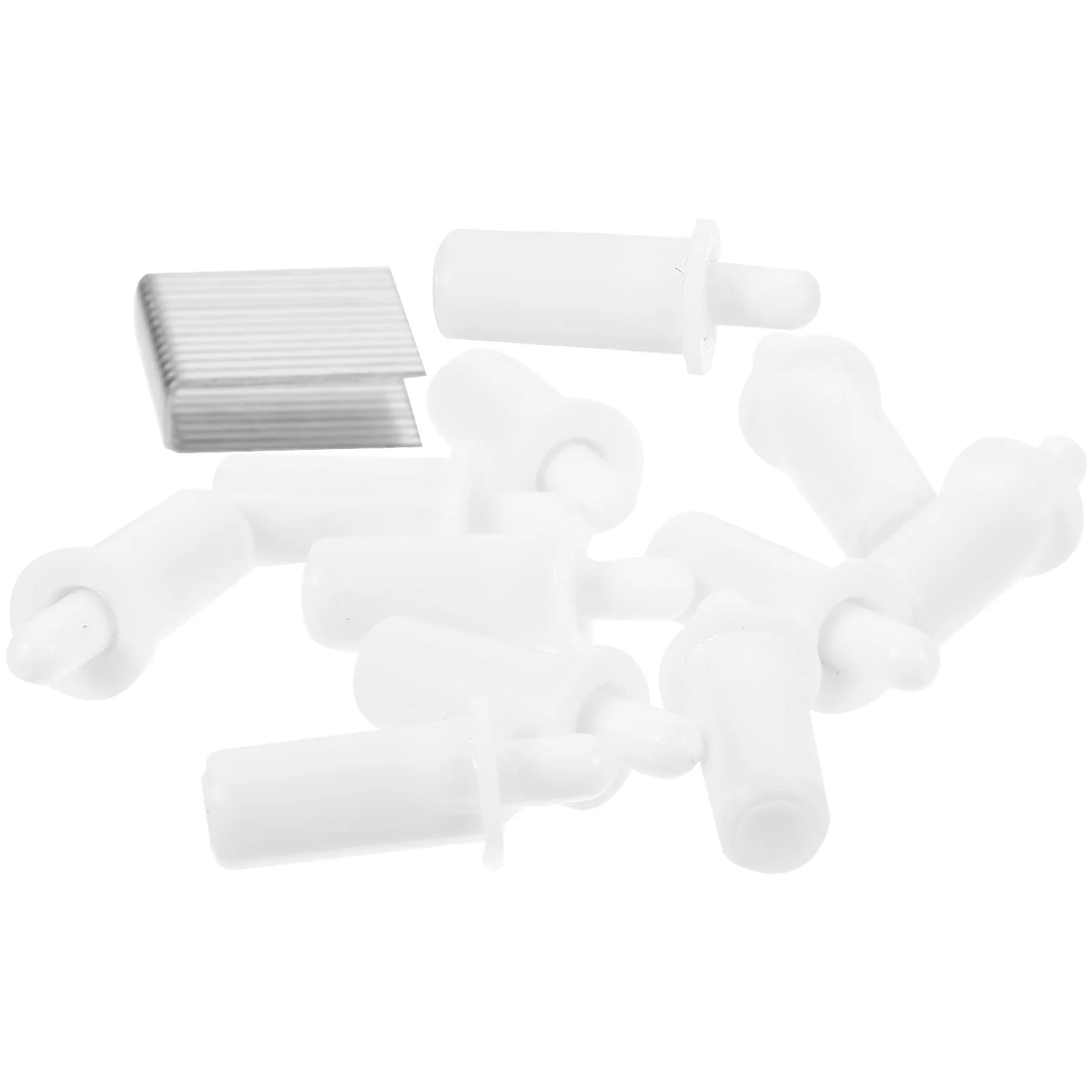 

1 set Curtain Repair Accessories 075 Inch Window Pins Long Staples Plastic Metal Blind Kit Shutters Replacement Hardware
