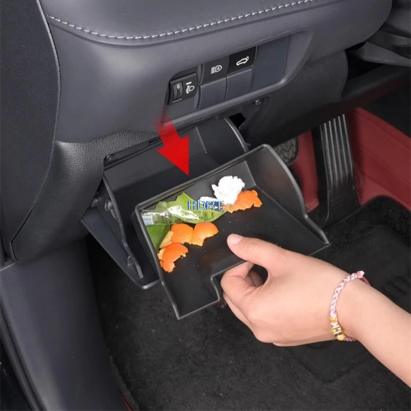 

For Toyota Highlander/Crown Kluger 2022 + Car Styling Driver's Handle Storage Box Anti Slip Pad Protector Decoration Accessories