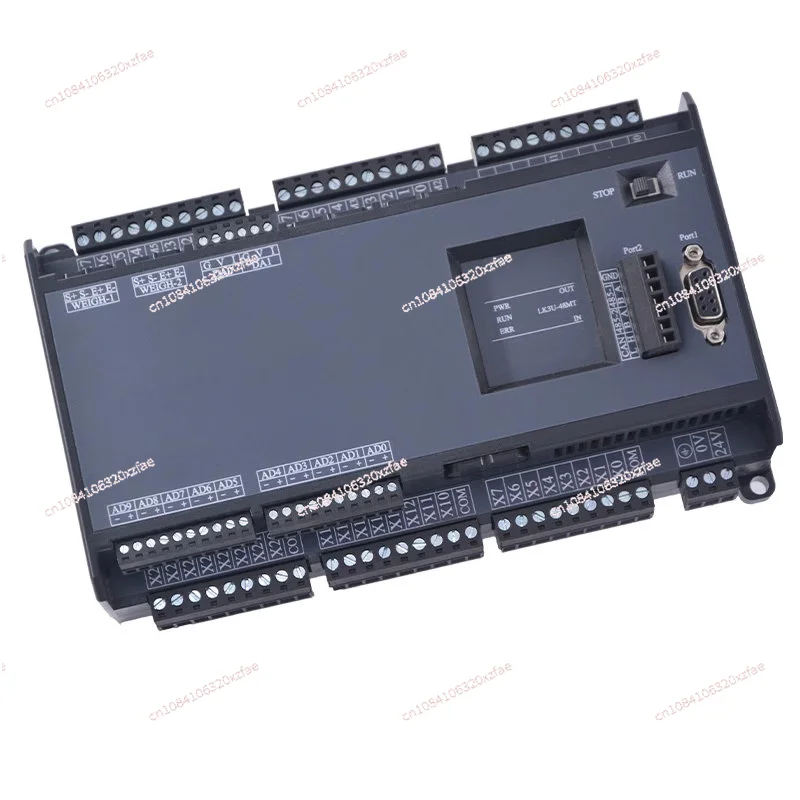 With 8-axis Pulse FX3U Controller PLC Industrial Control Board LK3U-32MT-10AD2DA 48MR