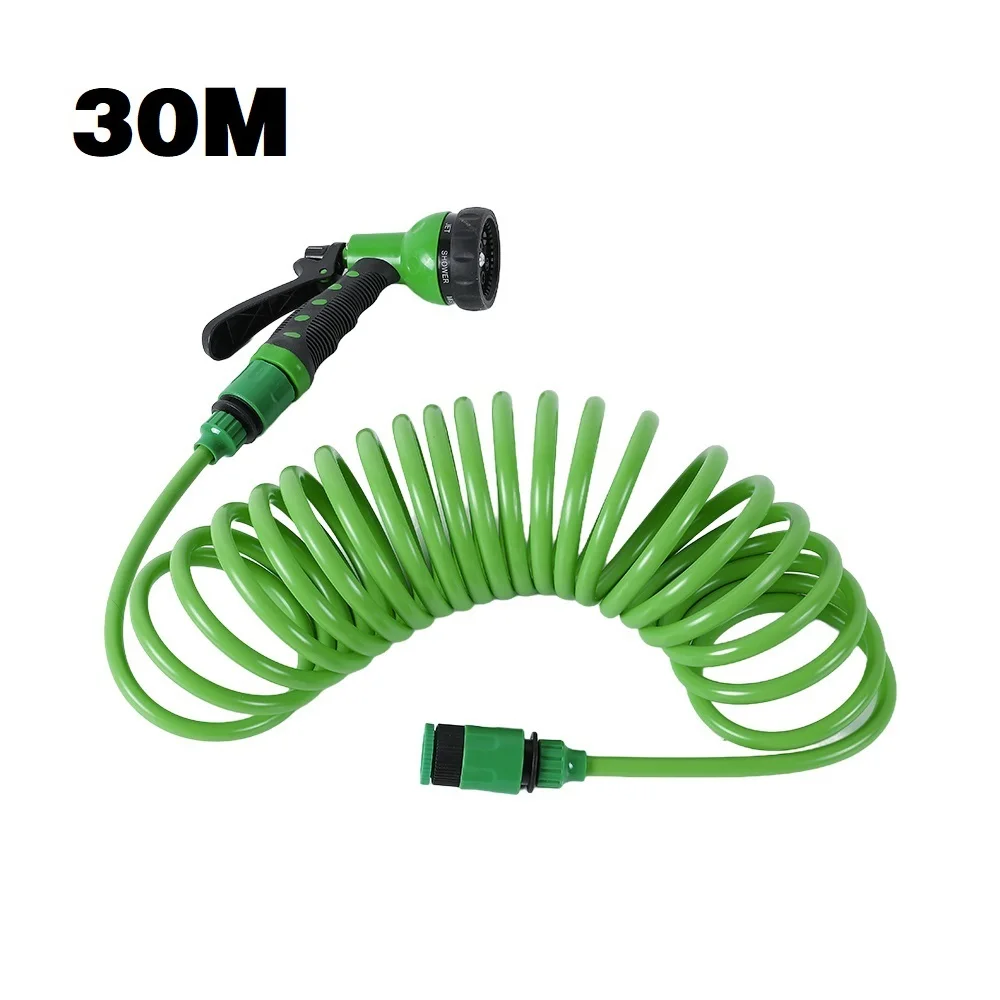 

7.5/15/30m Garden Hose Telescopic Garden Irrigation Washing Hose Water Extendable Spray Car Water Pipe Hose Water Spring Tools