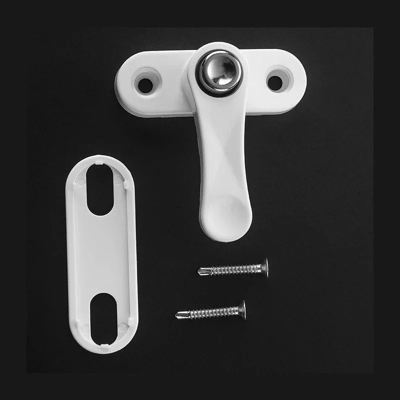 

4 шт. Т-образные оконные замки, блокиратор створки, замок ограничителя окна с ручкой для домашнего окна, дверной замок створки