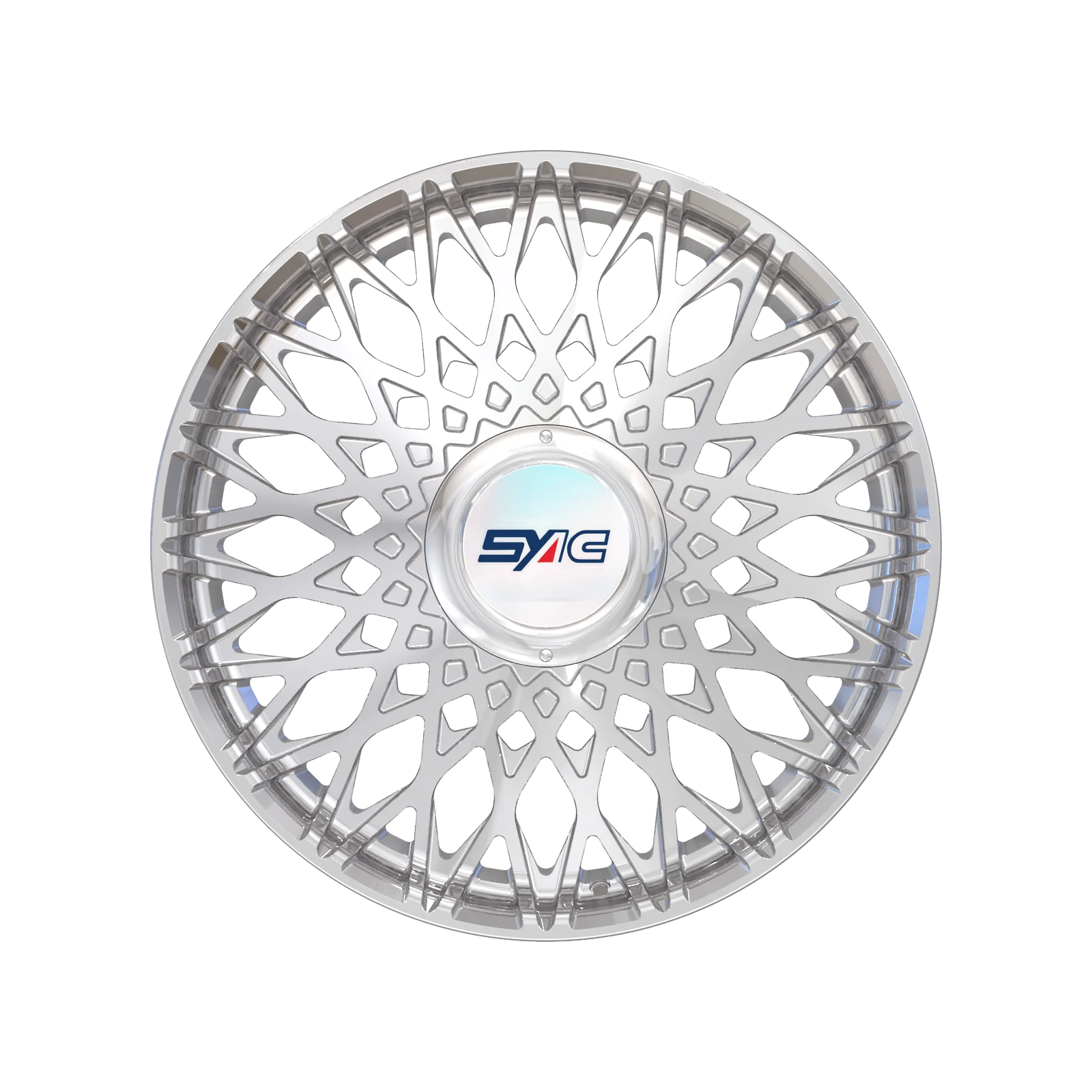 SYAC Factory Custom Forged Wheels 24 Inch 8 Holes PCD8x165.1 Polished Aluminum Alloy Wheels For Hummer OFF ROAD Car Wheel Rims