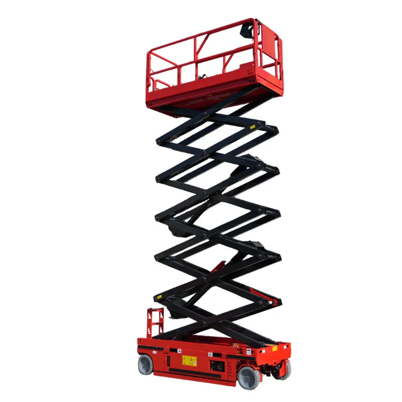 

10m Mid Full Rise Portable Mini Car Electric Lifting Table Self Propelled For Sale Hydraulic Scissor Lift Platform