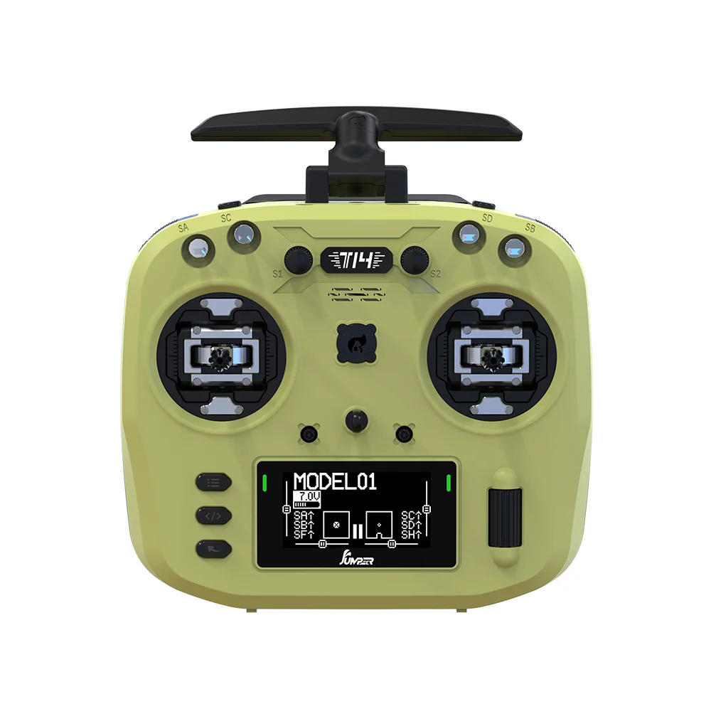 Il più nuovo JUMPER T14 Macarone HALL ELRS telecomando EDGETX 2.4GHz 915MHz 1W 1000mW trasmettitore per FPV Racing Drone