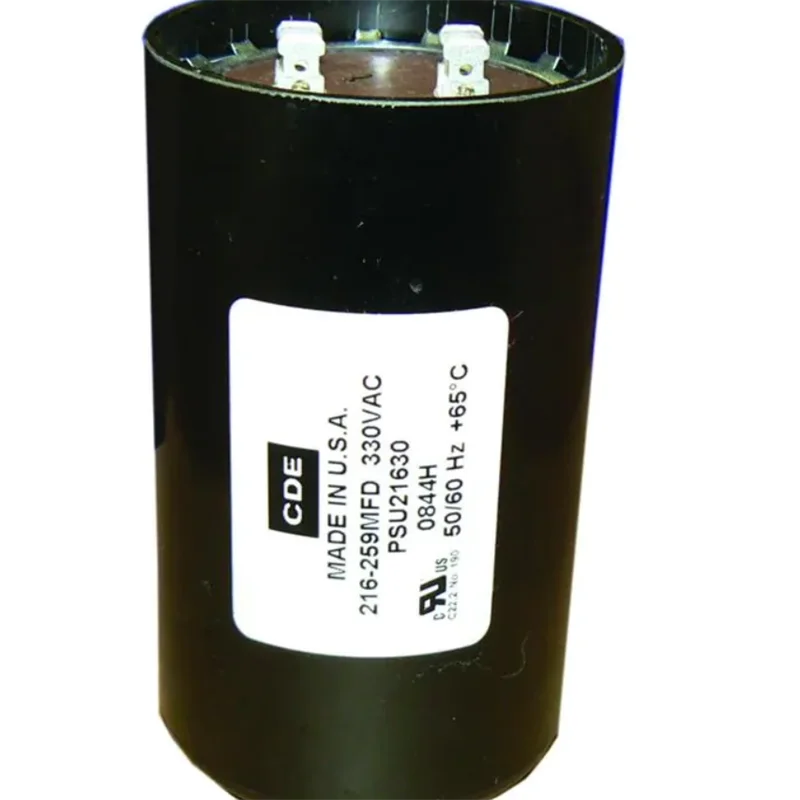 CDE PSU46030 330V 460-552MFD 460-552UF 330VAC compressor starting capacitor