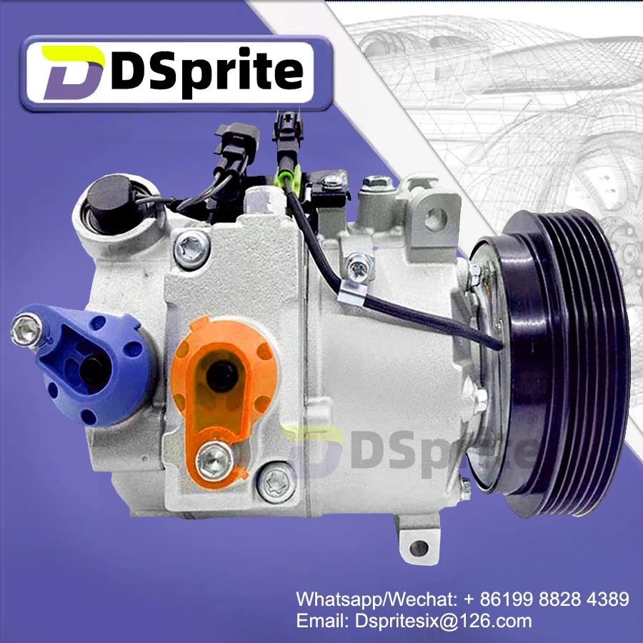 DCS-17EC AC Compressor 36051068 For Land Rover LR2 Volvo S60 S80 V70 XC60 XC70 XC90 2007-2013 36002422 36001374 LR021947