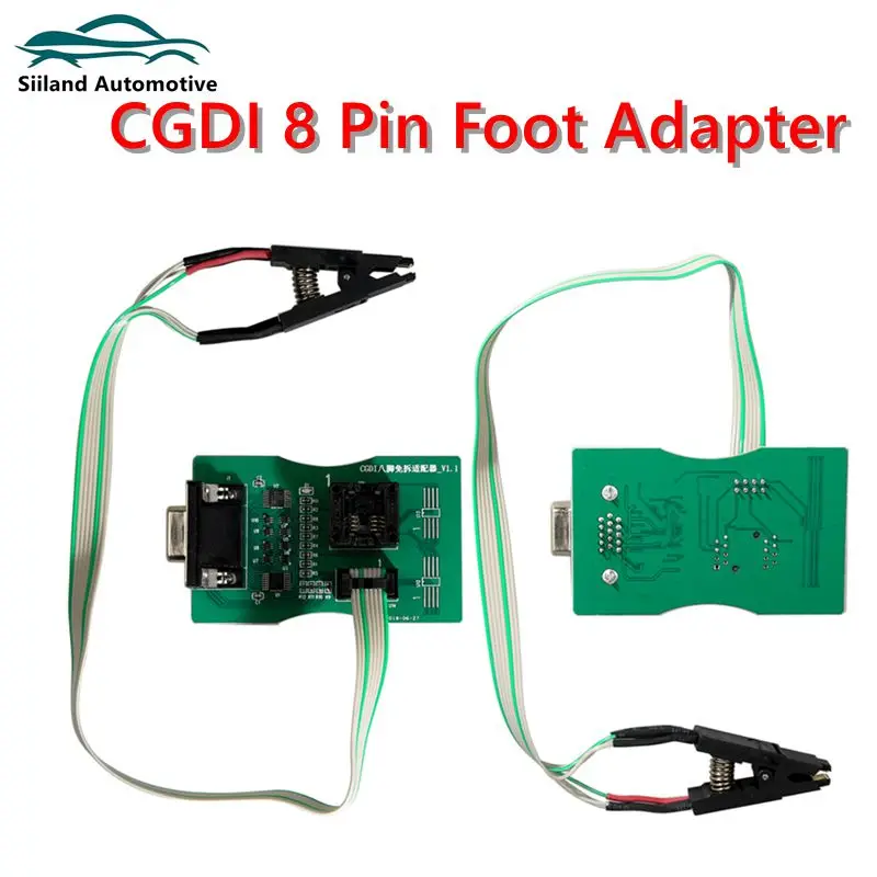 8 Pin Foot Chip Clip Adapter For BMW FEM/ BDC Read Eight Pin Data Supports XPROG 5.60/5.70/5.74/5.84/UPA USB Works CGDI Prog