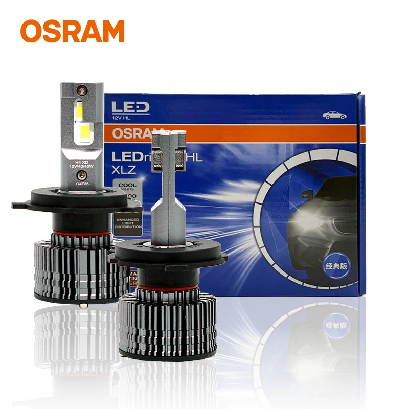 

Светодиодная лампа OSRAM Classical XLZ 3.0 H4 для фар, 12В 40/40Вт 6000К, увеличенная яркость на 50%