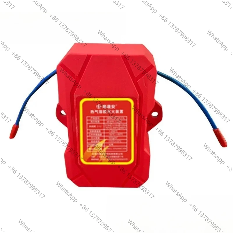 Hot Air Aerosol Automatic Fire Extinguishing Sticker Device for Home Distribution, Energy Storage Cabinet, and Vehicle Use