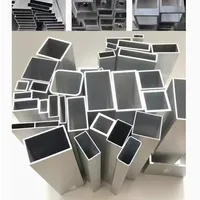 Rectangular 6063 Aluminum Alloy Square Tube Pipe Aluminium Tubes