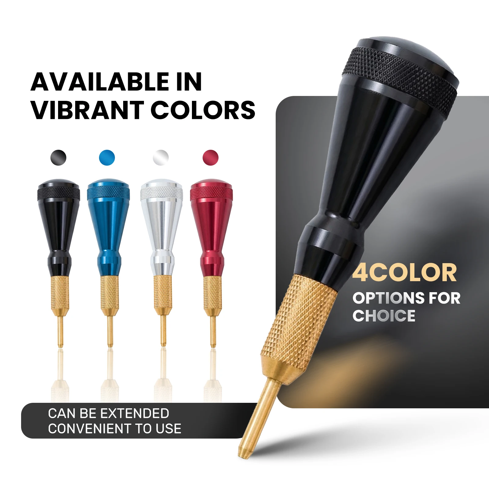 Huanqu Dart Tip Remover Single Pack Professional Dart Accessory Safely Removes Broken Dart Tips Without Damaging the Dart Board Ideal Choice for Dart Enthusiasts Available in Multiple Colors