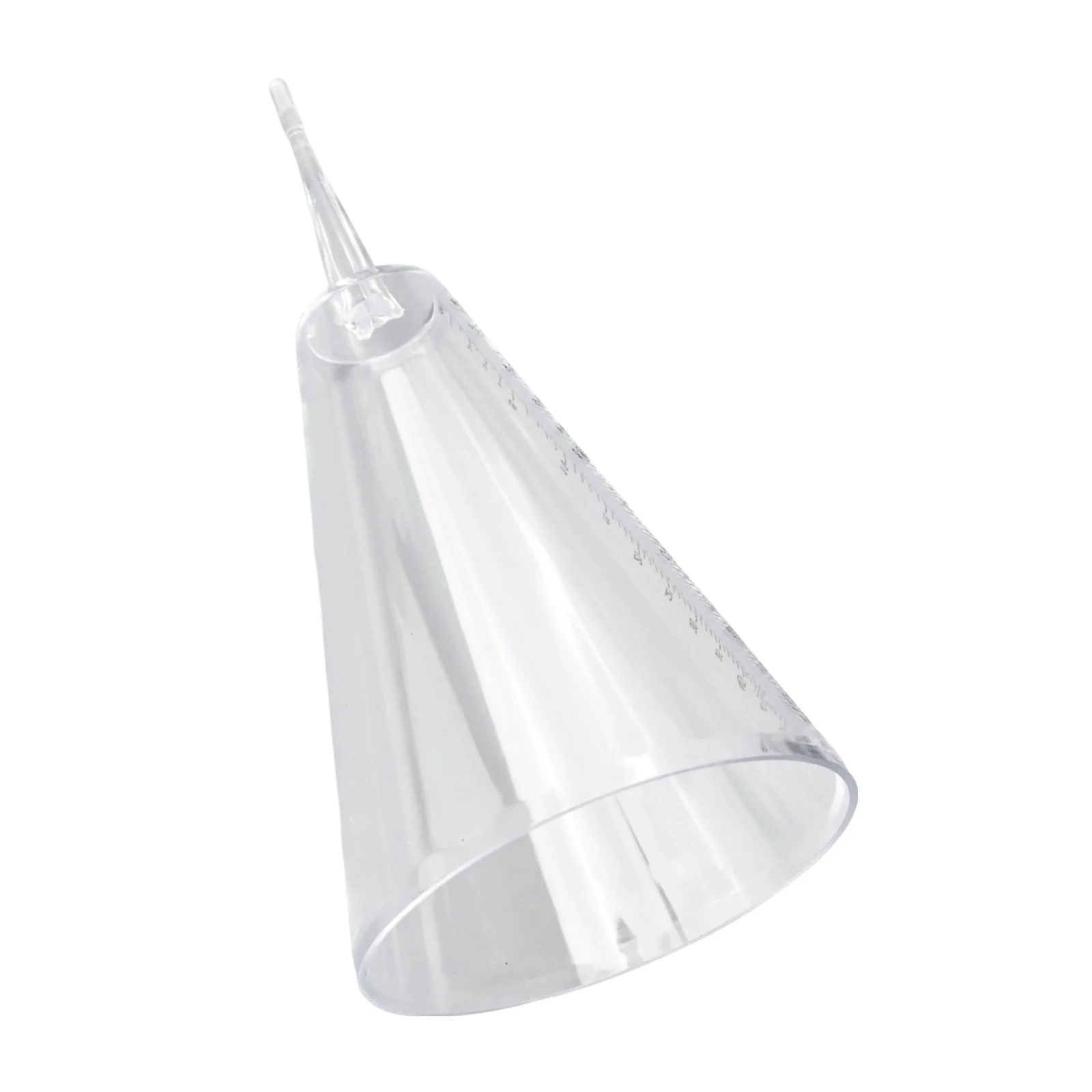 Cone Rain Gauge for Lawn and Garden Precipitation Monitoring with Clear Scale for Outdoor Rainfall Measurement