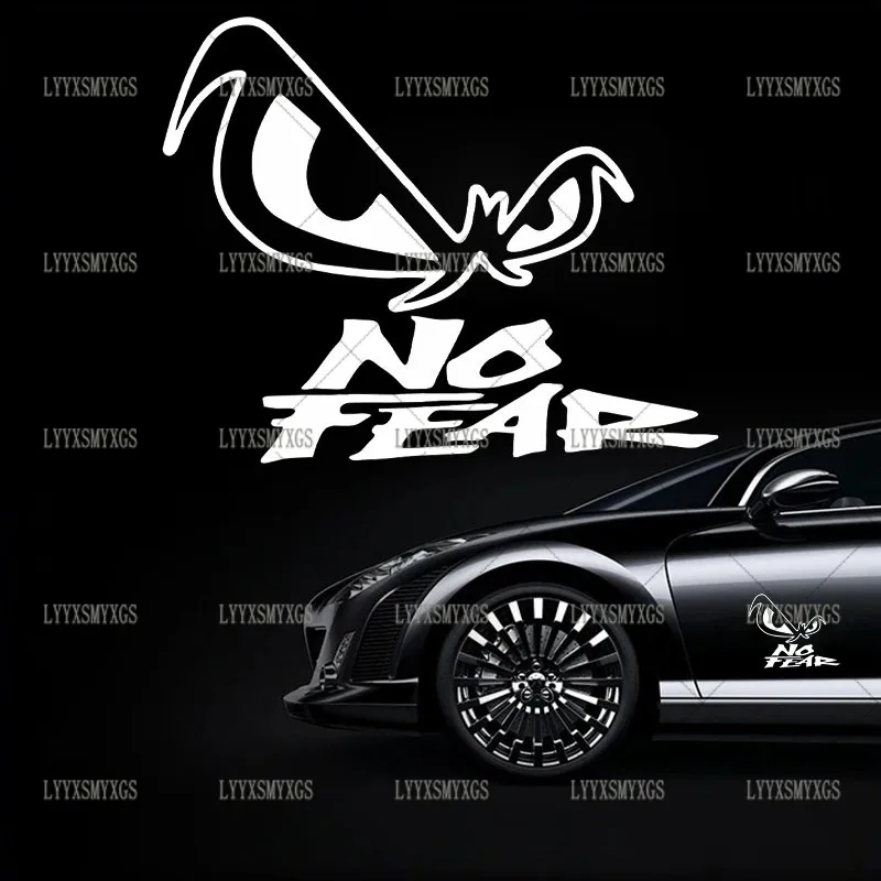 

Self-Adhesive Custom Eye No Fear Car Stickers Waterproof Sunscreen Vinyl Decal PVC Wholesale Car Accessories