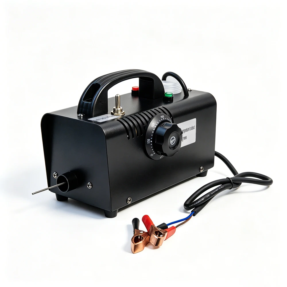 12V Fog Machine Mini Smoke Machine Portable Stage Fog Maker for DJ Party Wedding Event Lighting Effect