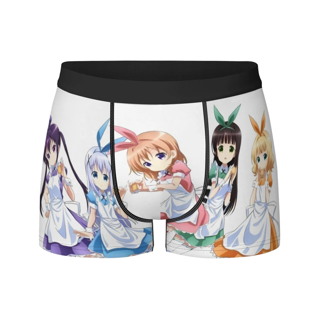 Is the order a rabbit_ Men Underpants Man Breathable  Boxer Shorts Men's Panties Underwear Gift