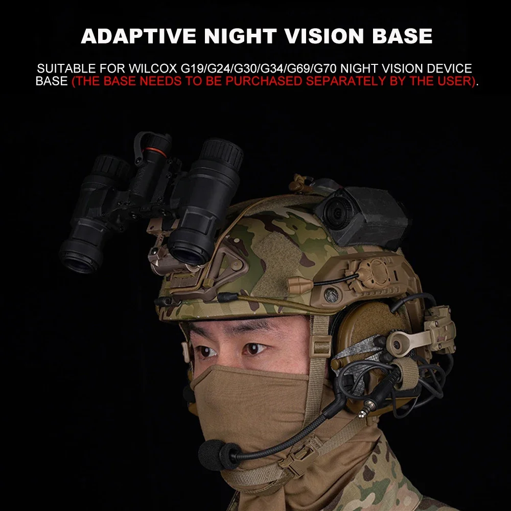 PizazzToy Nachtzichtapparaat, militaire helm met L4G24 Nvg