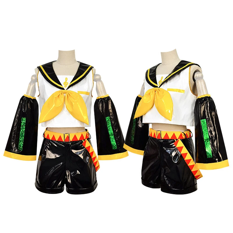 Hatsune Miku Comic Costume Jingyin Gemini cosJK Sailor Suit cosplay men's and women's performance clothes