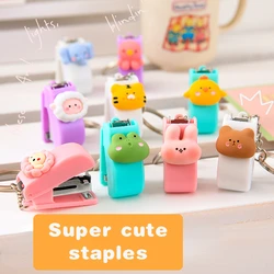 Mini grapadora multifuncional, suministros de oficina y negocios, puede atar 15 hojas de papel A la vez, herramientas, suministros, accesorios, 1 unidad