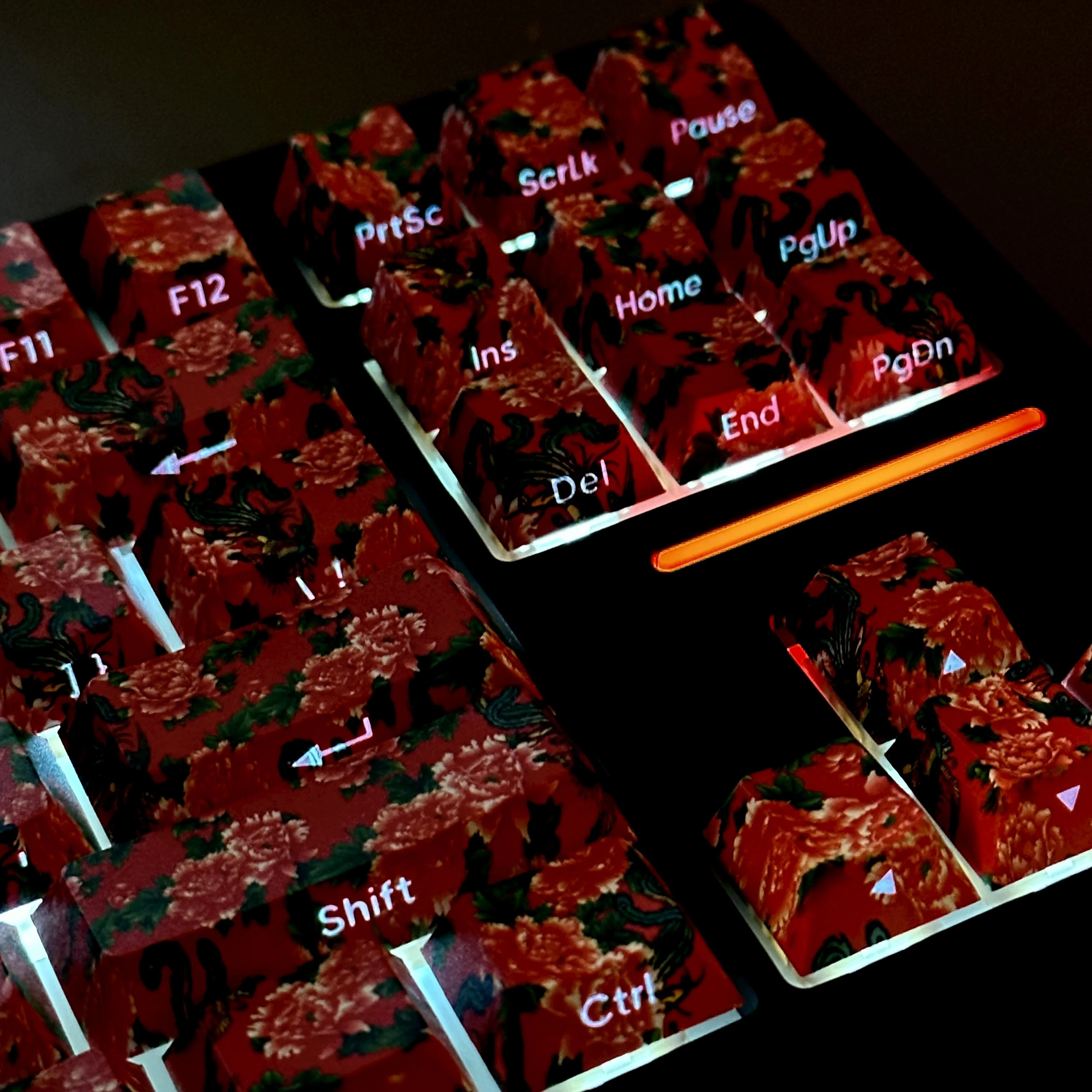 Northeast limited original side through small full set of personalized keycaps, boxed