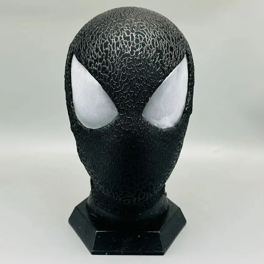 mar-vel The Amazing Spider-Man Edward Eddie Brock White Venom Mask with Faceshell & Lenses Cosplay Helmet for Man Birthday Gift view 4