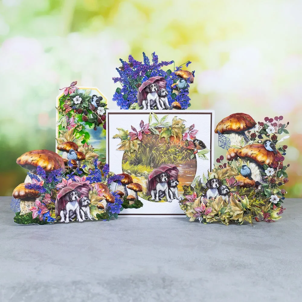 Shades Of Autumn Die Set metal cutting dies 2024 new diy molds Scrapbooking Paper Making die cuts crafts Printed Sheet