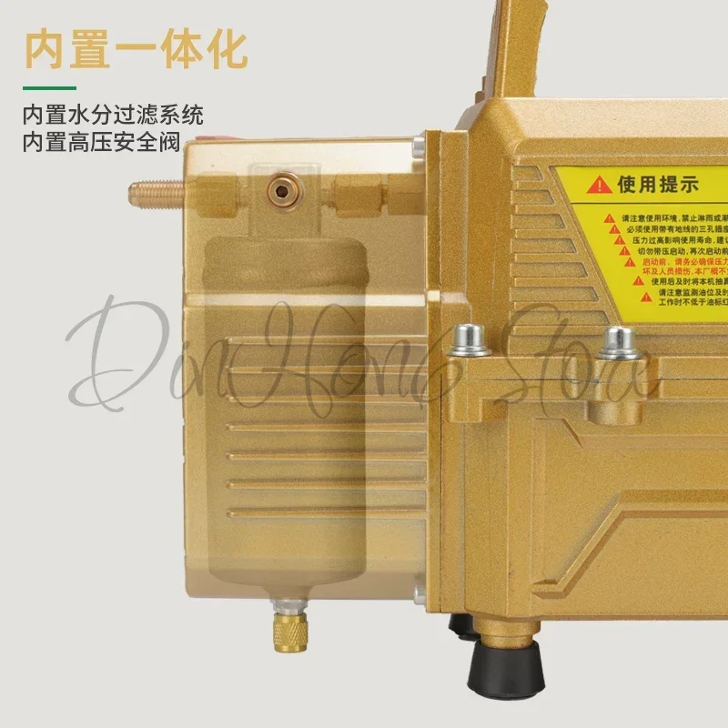 Automobile air conditioner pumping vacuum pump Refrigerator refrigeration maintenance pumping pressure vacuum pump dual purpose