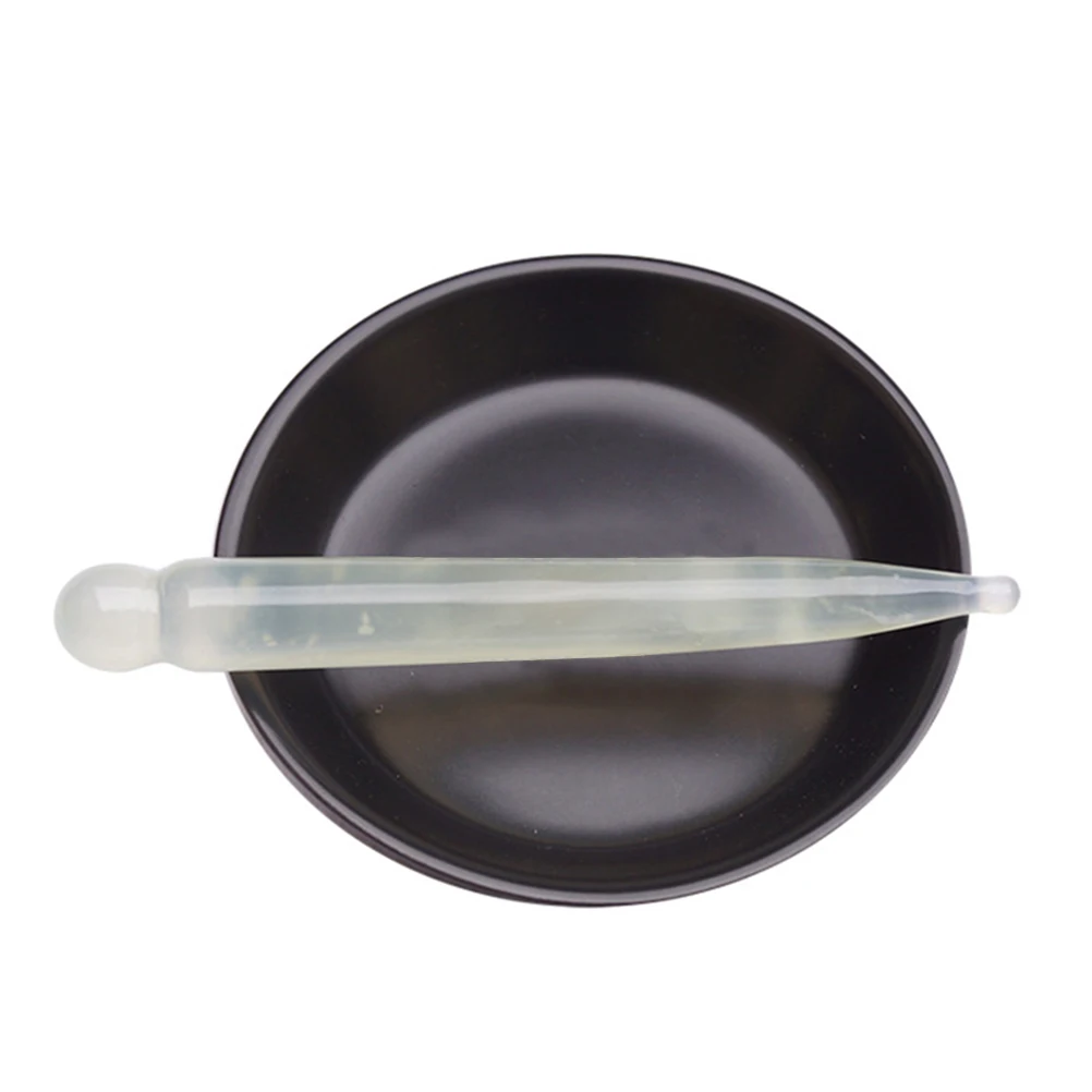 

Массажер для тела из натурального нефрита, массажный инструмент триггерной точки для релаксации и кровотока, массажный стержень случайного цвета