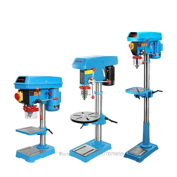 5 Speed Drill Press With Worklight Benchtop Drill Machine With Drill Vise And Bit Set