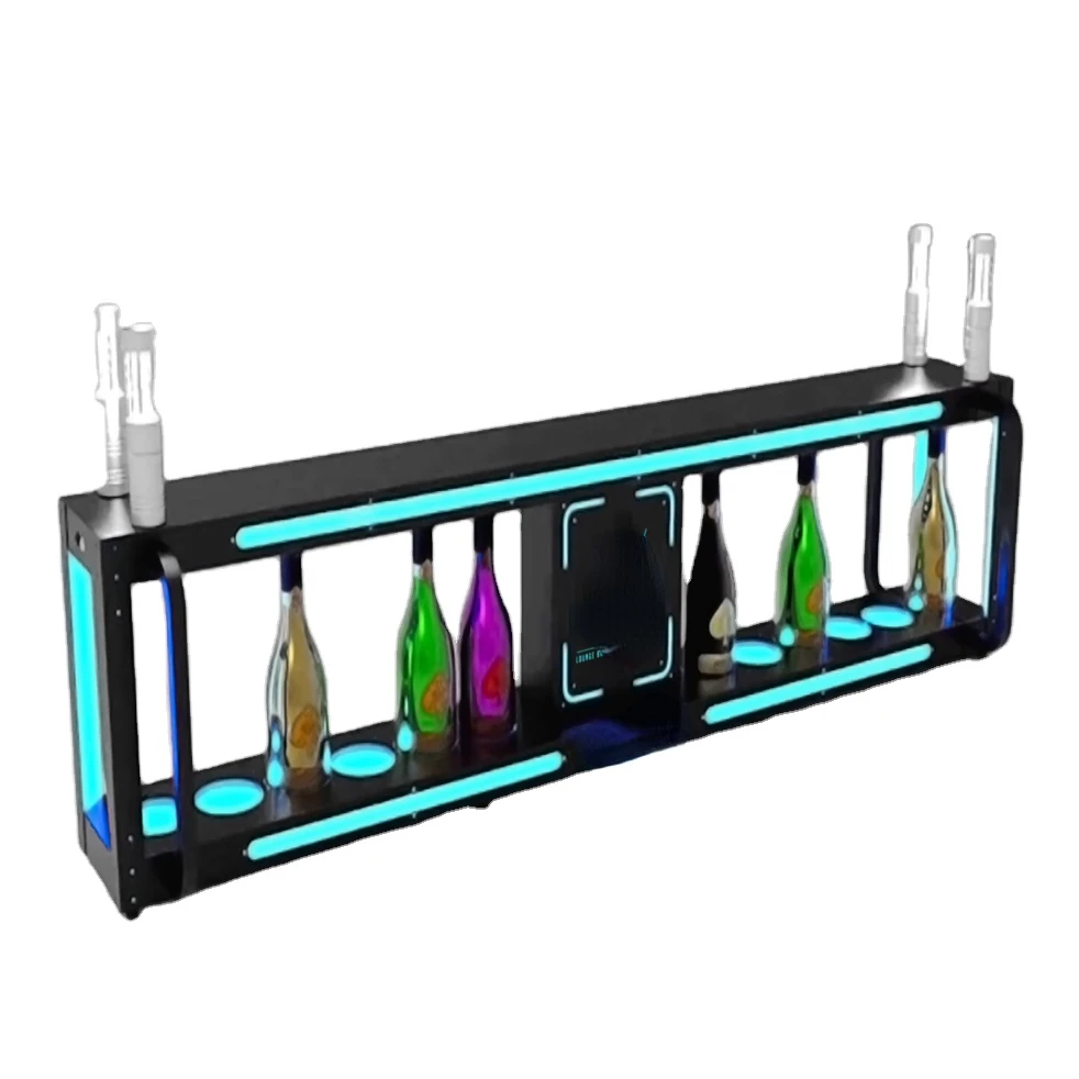 service 12 bottles champagne bottle presenter for bar nightclub event creative champagne bottle glorifier display racks