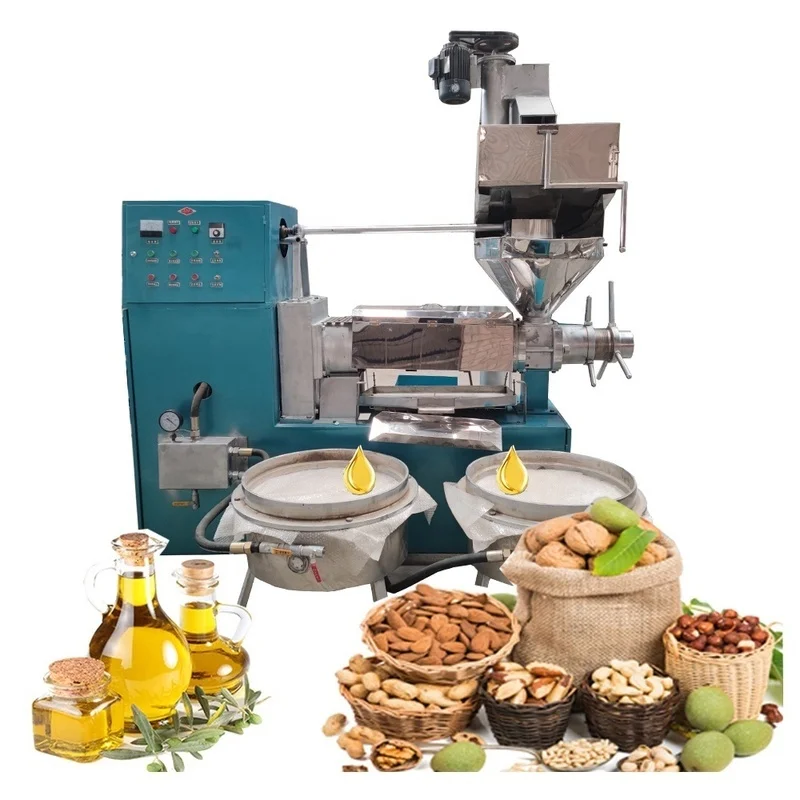 Heavy-Duty Edible Oil Expeller Machine with Adjustable Pressure Temperature