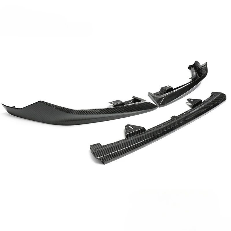 Dry carbon fiber front lip, carbon fiber sports front shovel modified surround