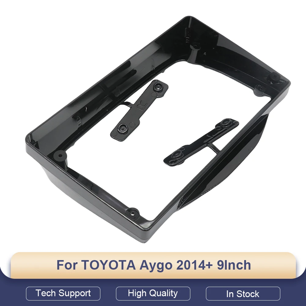 

16-контактный кабель-адаптер Canbus Box Decoder 9 дюймов для TOYOTA Aygo 2014+ для автомагнитол и навигационных экранов Android (рамка)