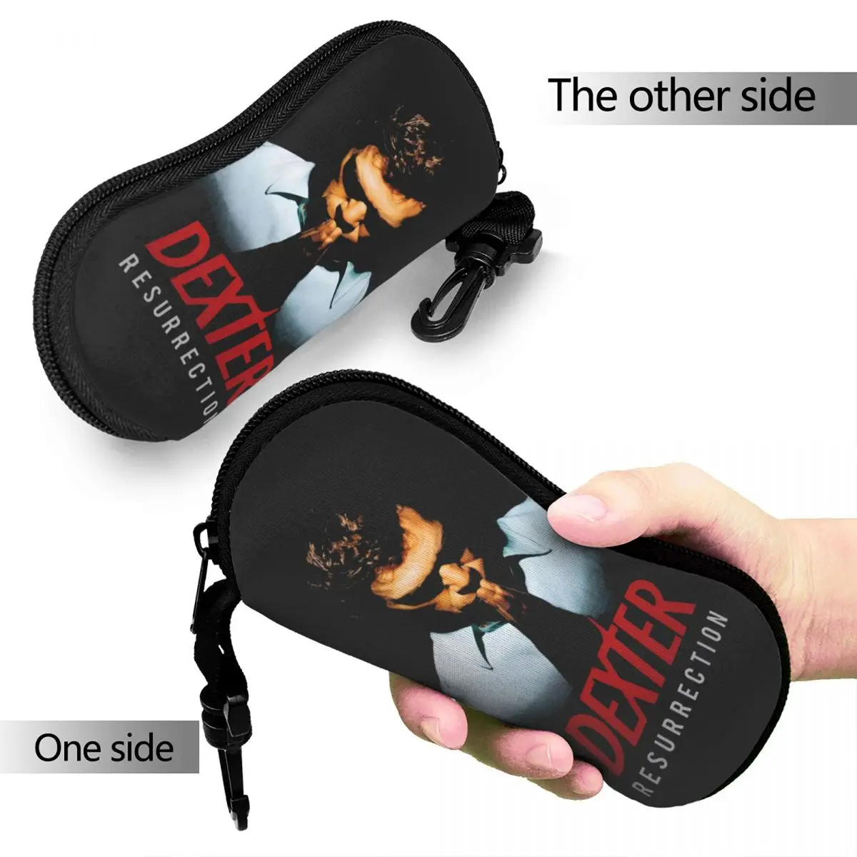 صندوق نظارات Dexter Morgan Tonight's The Night Glasses Case Printing Box TV Series Eyewear Box Ins Glasses Box