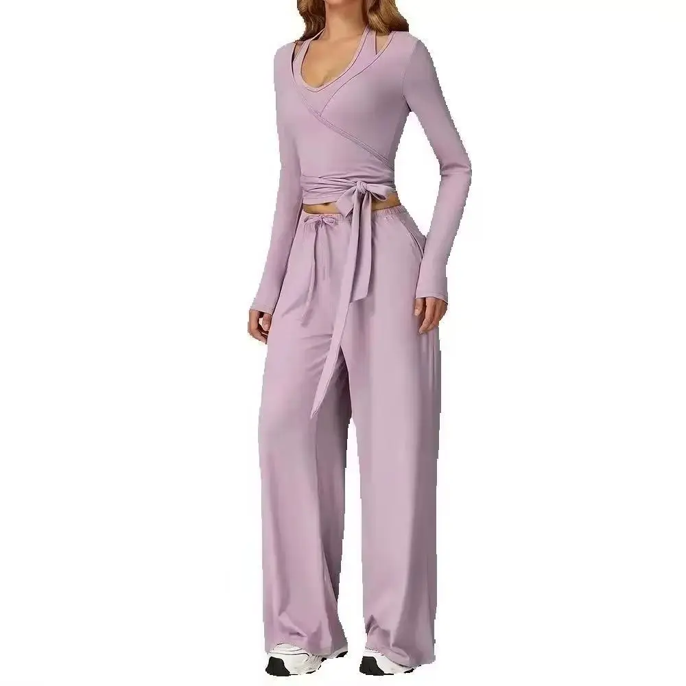 

Женские сандалии из 2 предметов, комплект для йоги, тренировочная спортивная одежда, одежда для спортзала, короткий топ с длинными рукавами и высокой талией, сетчатые спортивные костюмы, костюм для фитнеса