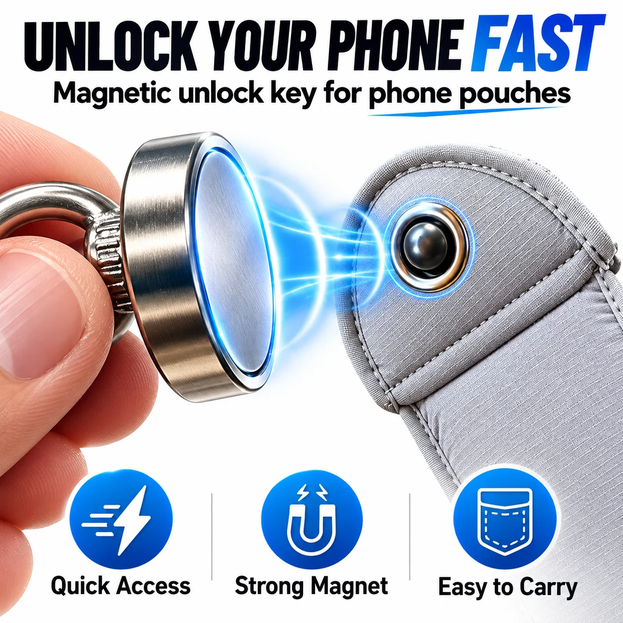 Strong Magnetic Unlocking Key - огляд і ціна Tool Bag