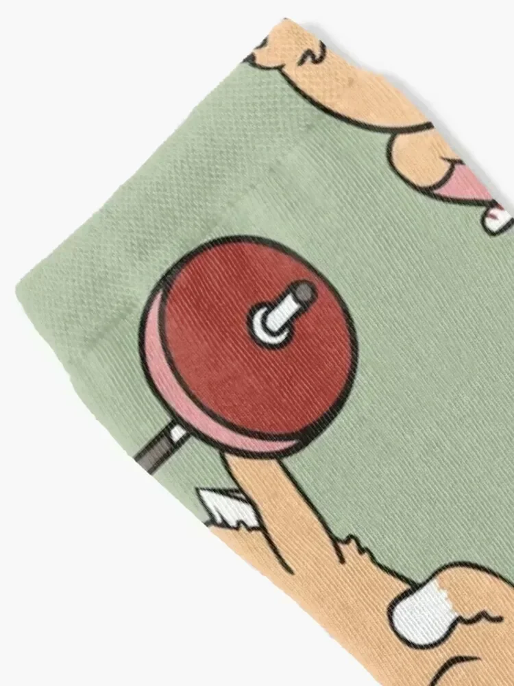 The snatch weightlifting Cat Socks Men's moving stockings sports stockings Novelties Socks For Man Women's