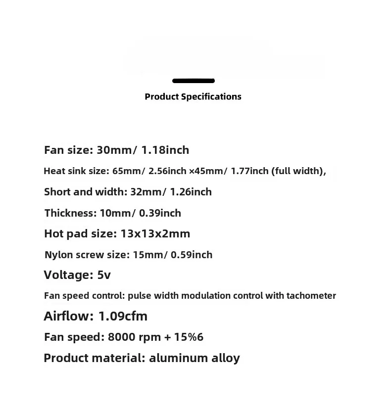Radiador de argônio THRML para ventilador de resfriamento Raspberry Pi 5 PWM 4 pinos