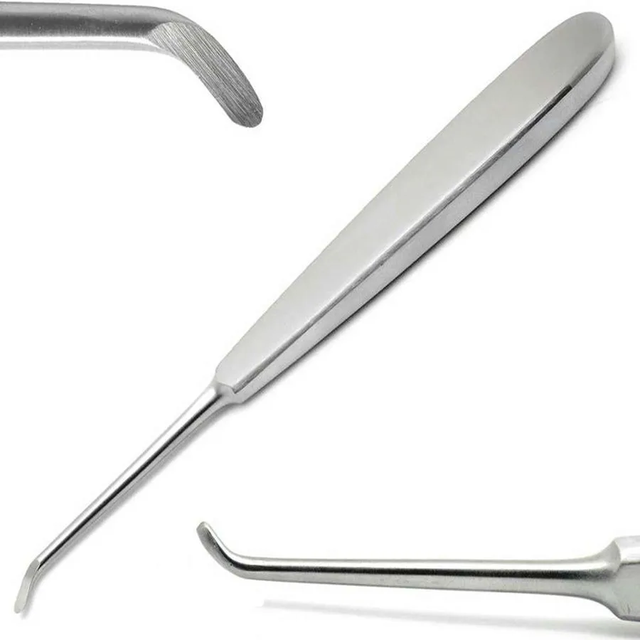 3pcs Dental Warwick James Elevator LEFT, RIGHT, STRAIGHT Surgical Root Elevator Dentistry Oral Surgery Extraction Tools