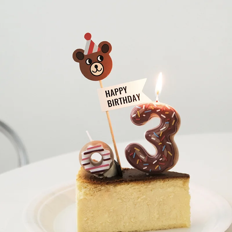 Ins Birthday Candles, Strawberry Doughnuts, Chocolate Cream Cookies, Digital Candles, Banquet Party Plugins And Tags